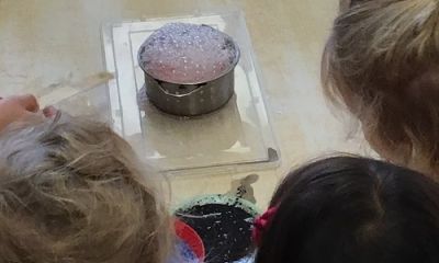 Bubbling Curiosity: A Sensory Science Exploration