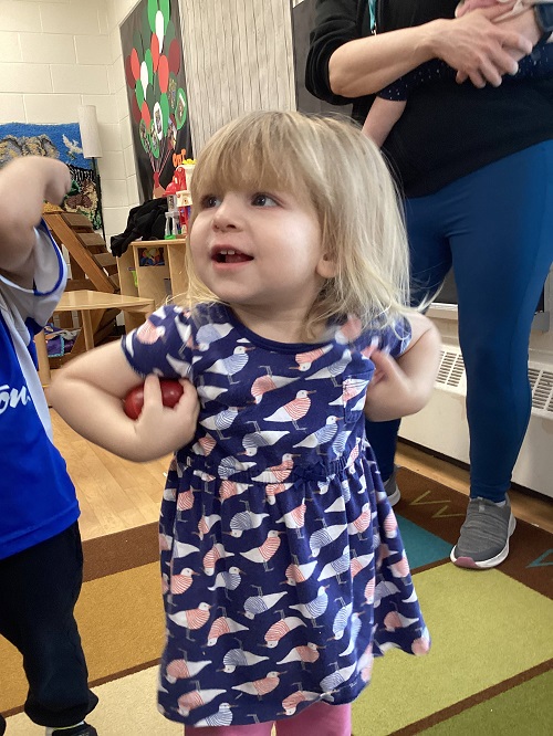 child dancing